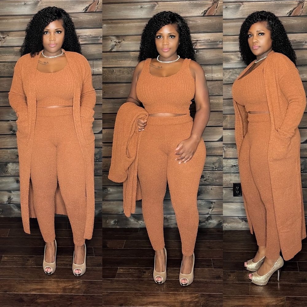 TEDDY BEAR 3-PIECE LOUNGE SET